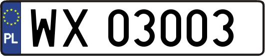 WX03003