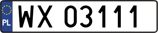 WX03111