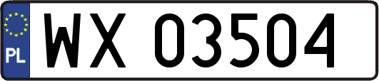WX03504