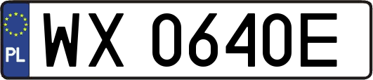 WX0640E