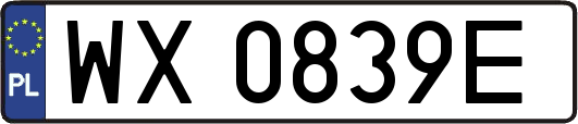 WX0839E