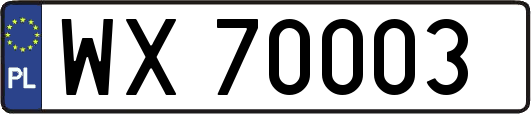 WX70003