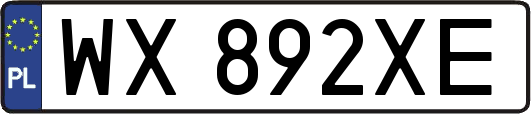 WX892XE