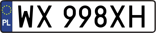 WX998XH