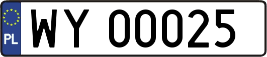 WY00025