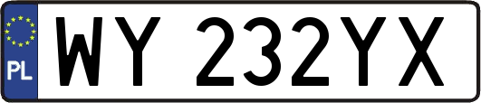 WY232YX