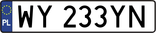 WY233YN