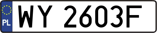 WY2603F