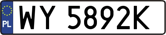 WY5892K