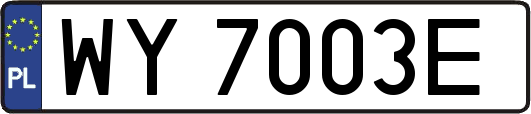 WY7003E
