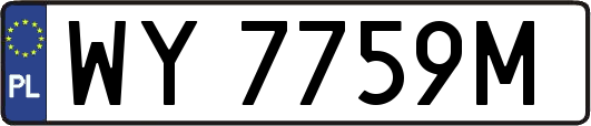 WY7759M