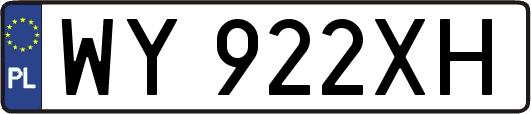WY922XH