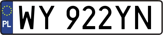 WY922YN