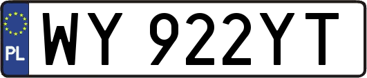WY922YT