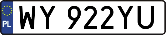 WY922YU
