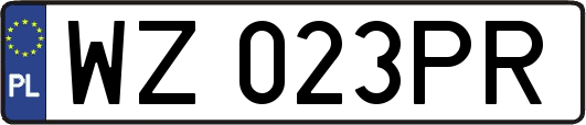 WZ023PR