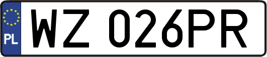 WZ026PR