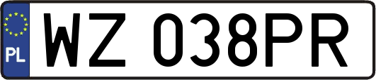WZ038PR