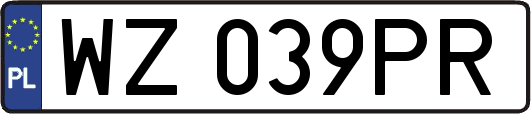 WZ039PR