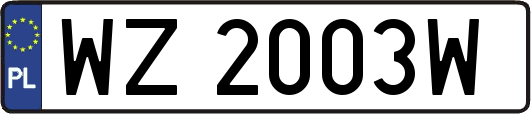WZ2003W
