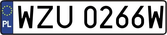 WZU0266W