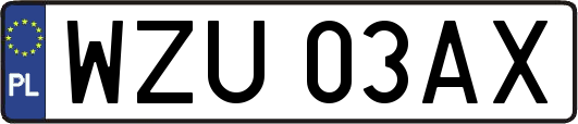 WZU03AX