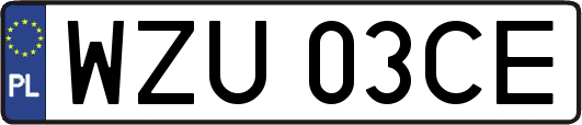 WZU03CE