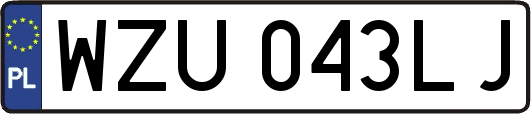 WZU043LJ