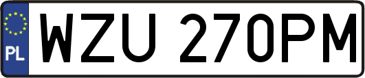 WZU270PM