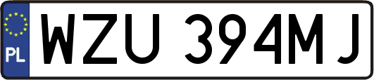 WZU394MJ