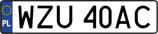 WZU40AC