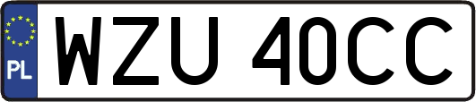 WZU40CC