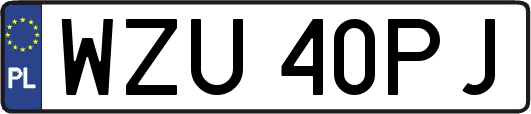 WZU40PJ