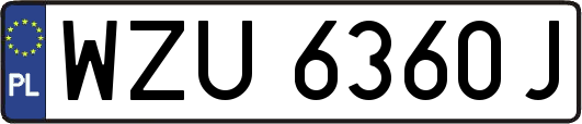 WZU6360J