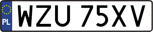 WZU75XV