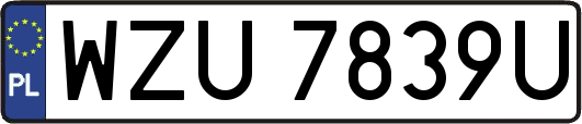 WZU7839U