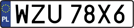 WZU78X6