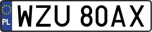 WZU80AX