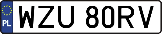 WZU80RV