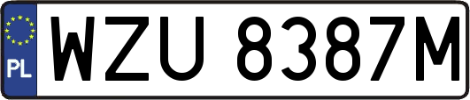 WZU8387M