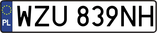 WZU839NH