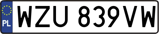 WZU839VW