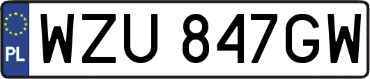 WZU847GW