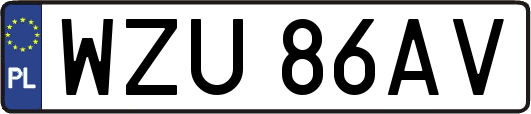 WZU86AV