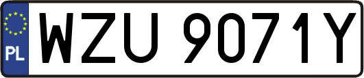 WZU9071Y
