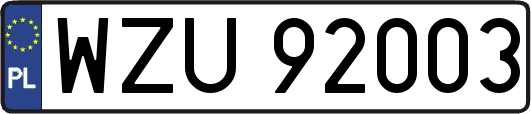 WZU92003