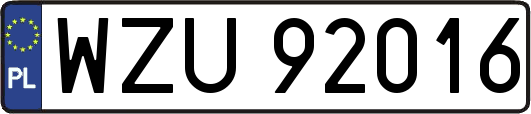 WZU92016