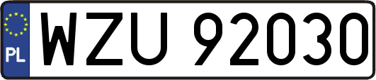 WZU92030