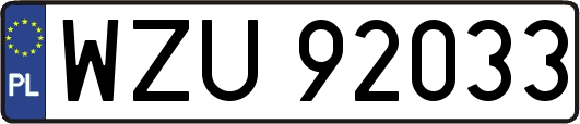WZU92033