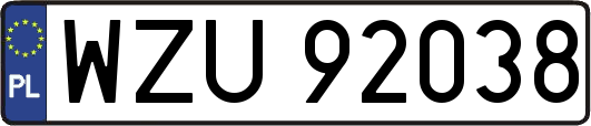 WZU92038